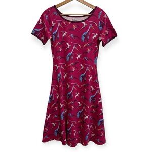 Svaha Brothers Knit Garments Pterosaurs Emmy Dress Organic Cotton